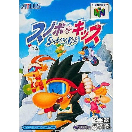 任天堂64ソフト「スノボキッズ」１個動作品の出品です。 N64]スノボキッズ