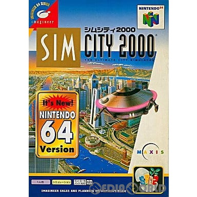 【中古即納】[表紙説明書なし][N64]シムシティ2000 イマジニア (19980130)