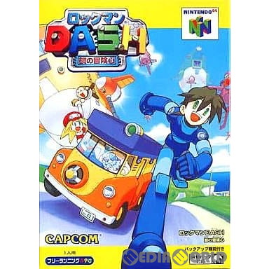 【中古即納】[N64]ロックマンDASH(ダッシュ) 鋼の冒険心(20001122)