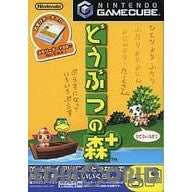 【中古即納】[表紙説明書なし][GC]どうぶつの森+(メモリーカード59同梱) 任天堂 (20011214)