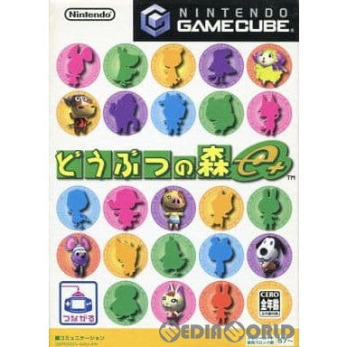 【中古即納】[GC](カードリーダー・カードe+なし) どうぶつの森e+(20030627)