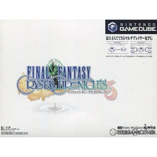 【中古即納】[表紙説明書なし][GC]FINAL FANTASY CRYSTAL CHRONICLES(ファイナルファンタジー・クリスタルクロニクル)(GBAケーブル同梱) スクウェア・エニックス (20030808)