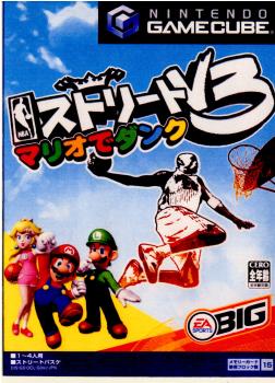 【中古即納】[表紙説明書なし][GC]NBAストリートV3 マリオでダンク エレクトロニック・アーツ (20050526)