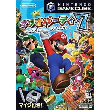 【中古即納】[お得品][表紙説明書なし][GC](マイクなし) マリオパーティ7(Mario Party 7) 任天堂 (20051110)