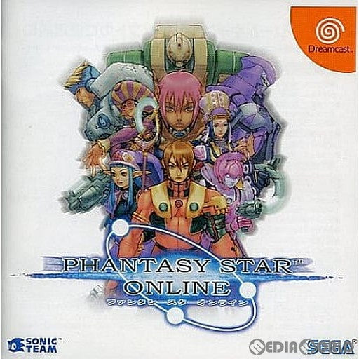 【中古即納】[お得品][表紙説明書なし][DC]PHANTASY STAR ONLINE(ファンタシースター オンライン) セガ (20001221)