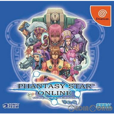 【中古即納】[DC]PHANTASY STAR ONLINE Ver.2(ファンタシースターオンライン バージョンツー) セガ (20010607)