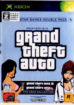 【中古即納】[Xbox]Grand Theft Auto doublepack(グランド・セフト・オート・ダブルパック) カプコン (20040729)