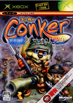 【中古即納】[Xbox]コンカー: Live and Reloaded(Conker ライブアンドリローデッド) マイクロソフト (20050630)