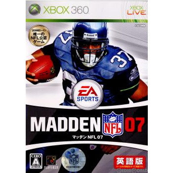 【中古即納】[Xbox360]MADDEN(マッデン) NFL07(英語版)(20061221)