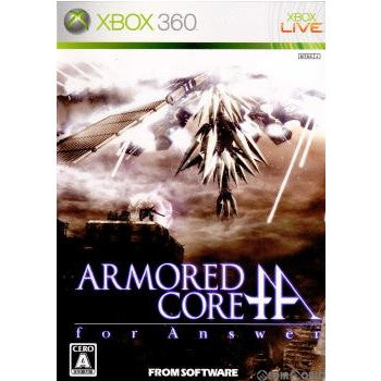 【中古即納】[表紙説明書なし][Xbox360]ARMORED CORE for Answer(アーマード・コア フォーアンサー)(20080319)