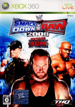 【中古即納】[Xbox360]WWE2008 SmackDown vs Raw(スマックダウンVSロウ)(20080214)