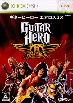 【中古即納】[Xbox360]ギターヒーロー エアロスミス(Guitar Hero: Aerosmith)(ワイヤレス レスポールコントローラ同梱セット)(20081009)