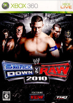 【中古即納】[Xbox360]WWE 2010 SMACKDOWN VS RAW(20100128)