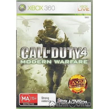 【中古即納】[Xbox360]コール オブ デューティ4 モダン・ウォーフェア(Call of Duty4: Modern Warfare) EU版(20071107)