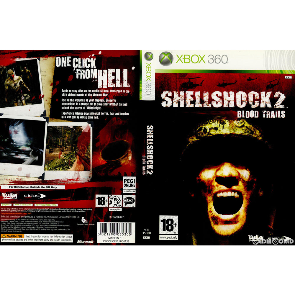 【中古即納】[Xbox360]SHELLSHOCK 2: BLOOD TRAILS(シェルショック2 ブラッドトレイルズ) アジア版(900-35300)(20090213)