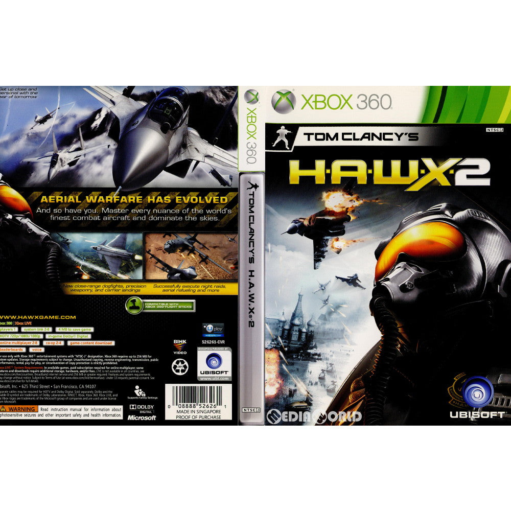 【中古即納】[Xbox360]Tom Clancy's H.A.W.X2(トムクランシーズ ホークス2) 北米版(20100907)