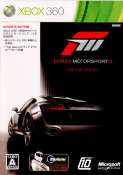 【中古即納】[Xbox360]Forza Motorsport3 Ultimate Edition(フォルツァモータースポーツ3 アルティメットエディション)(20101111)