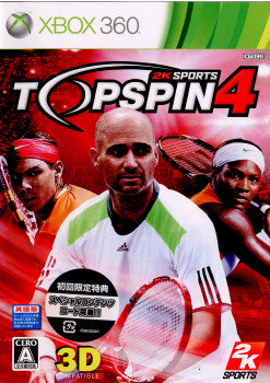 【中古即納】[表紙説明書なし][Xbox360]Top Spin 4(トップスピン4)(20110421)