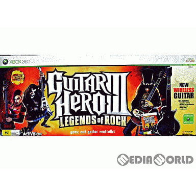 【中古即納】[Xbox360]GUITAR HERO III: LEGENDS OF ROCK BUNDLE(ギターヒーロー3 レジェンド オブ ロック ギターコントローラ同梱版) アジア版(20071029)