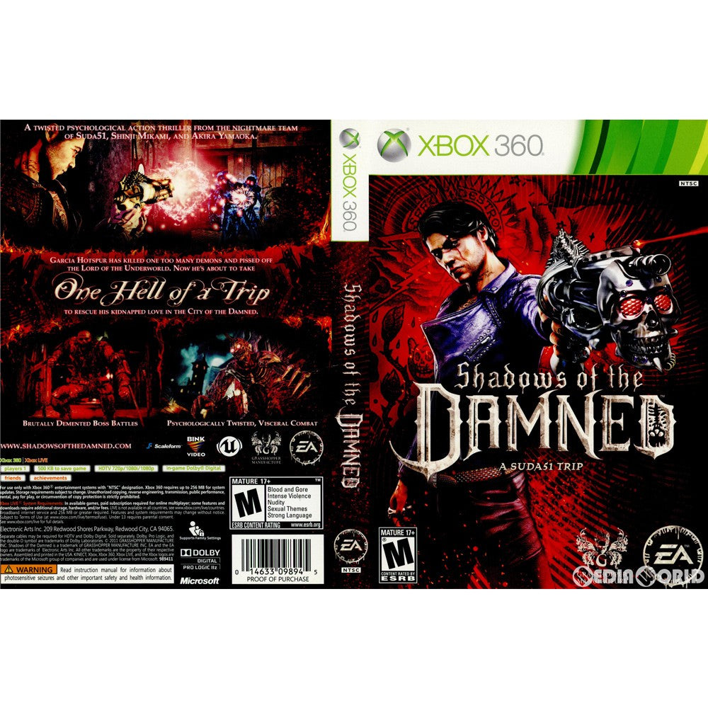 【中古即納】[Xbox360]Shadows of the DAMNED(シャドウオブザダムド) 北米版(20110621)