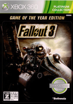 【中古即納】[表紙説明書なし][Xbox360]Fallout 3: Game of the Year Edition(フォールアウト3 ゲームオブザイヤーエディション) プラチナコレクション(M9C-00006)(20120426)