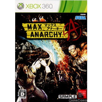 【中古即納】[Xbox360]マックスアナーキー(MAX ANARCHY)(20120705)