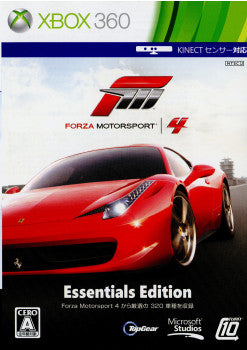 【中古即納】[表紙説明書なし][Xbox360](本体同梱ソフト単品)Forza Motorsports4 Essentials Edition フォルツァモータースポーツ4 EE(20121004)