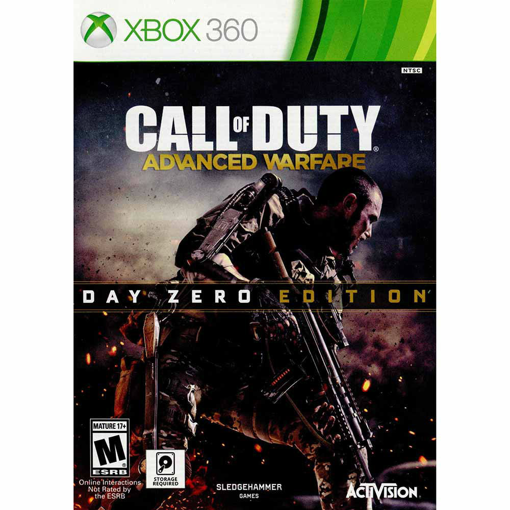 【中古即納】[Xbox360]Call of Duty Advanced Warfare DAY ZERO EDITION(海外版)(20141103)