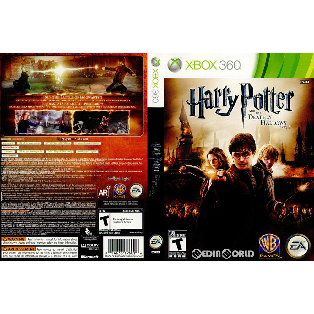 【中古即納】[Xbox360]Harry Potter and the Deathly Hallows - Part 2(ハリー・ポッターと死の秘宝 PART2)(北米版)(20110712)