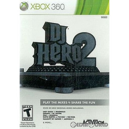 【中古即納】[Xbox360]DJ HERO2(DJヒーロー2) 北米版(20101019)