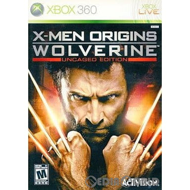 【中古即納】[Xbox360]X-MEN ORIGINS WOLVERINE UNCAGED EDITION(エックスメン オリジンズ ウルヴァリン アンケイジド エディション)(北米版)(20090501)