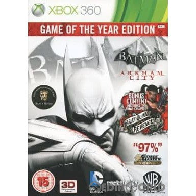 【中古即納】[Xbox360]BATMAN ARKHAM CITY GAME OF THE YEAR EDITION(バットマン アーカム・シティ ゲーム・オブ・ザ・イヤーエディション) EU版(920-88381)(20121121)