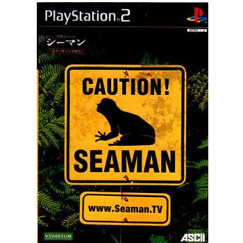 【中古即納】[PS2]シーマン ～禁断のペット～ ガゼー博士の実験島(ソフト単品) アスキー (20011115)