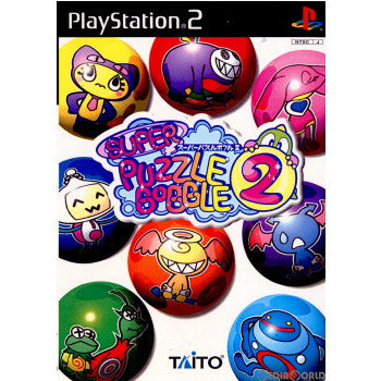 【中古即納】[PS2]スーパーパズルボブル 2(SUPER PUZZLE BOBBLE 2) スクウェア・エニックス (20020919)