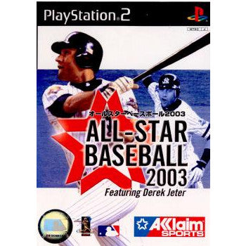 【中古即納】[表紙説明書なし][PS2]オールスターベースボール2003(ALL-STAR BASEBALL 2003) アクレイムジャパン (20021114)