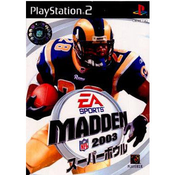 【中古即納】[表紙説明書なし][PS2]マッデンNFLスーパーボウル2003(Madden NFL 2003) エレクトロニック・アーツ (20021219)