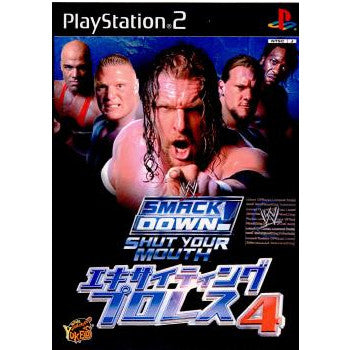 【中古即納】[PS2]エキサイティングプロレス4 ユークス (20030206)