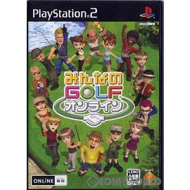 【中古即納】[お得品][表紙説明書なし][PS2]みんなのGOLF オンライン(ONLINE専用) ソニー・コンピュータエンタテインメント (20030612)