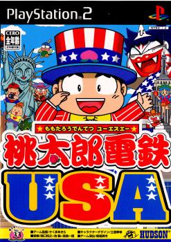 【中古即納】[表紙説明書なし][PS2]桃太郎電鉄USA コナミデジタルエンタテインメント (20041118)