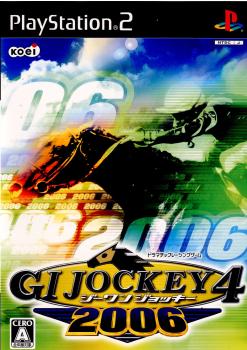 【中古即納】[PS2]ジーワンジョッキー4(GI JOCKEY 4) 2006 コーエー (20060914)