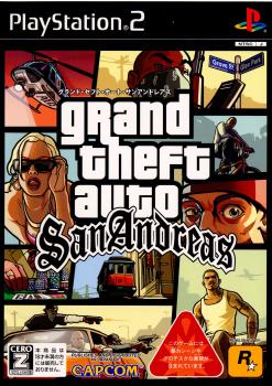 【中古即納】[表紙説明書なし][PS2]グランド・セフト・オート・サンアンドレアス(Grand Theft Auto:San Andreas) カプコン (20070125)