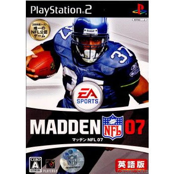 【中古即納】[PS2]MADDEN NFL 07(マッデンNFL07) 英語版 エレクトロニック・アーツ (20061207)