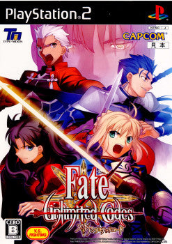 【中古即納】[表紙説明書なし][PS2]Fate/unlimited codes(フェイト/アンリミテッドコード) カプコン (20081218)