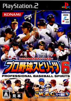 【中古即納】[お得品][表紙説明書なし][PS2]プロ野球スピリッツ6 コナミ (20090716)