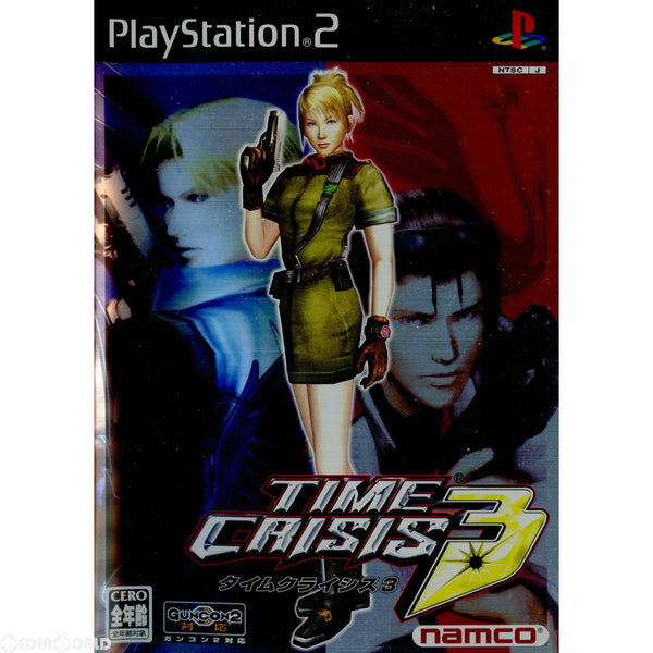 【中古即納】[PS2](ソフト単品)タイムクライシス3(ガンコン2同梱版ソフト単品)(SLPS-25289)(20031120)