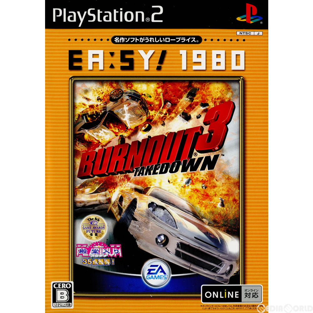【中古即納】[PS2]EA：SY!1980 バーンアウト 3 テイクダウン(SLPM-66962) エレクトロニック・アーツ (20080228)