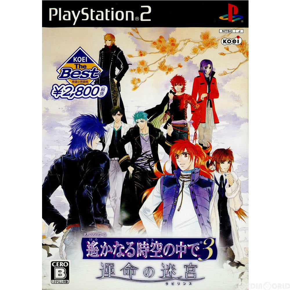 【中古即納】[PS2]KOEI The Best 遙かなる時空の中で3 運命の迷宮(SLPM-66887) コーエー (20071004)