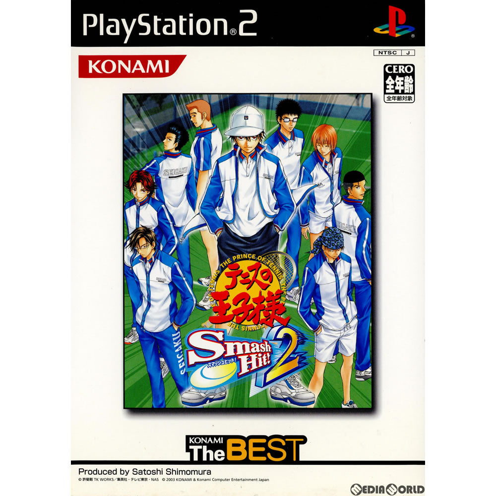 【中古即納】[表紙説明書なし][PS2]テニスの王子様 Smash Hit!2(スマッシュヒット!2) コナミ ザ ベスト(SLPM-65678) コナミデジタルエンタテインメント (20040805)
