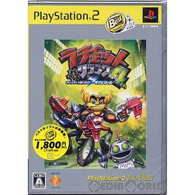 【中古即納】[お得品][表紙説明書なし][PS2]ラチェット&クランク4th ギリギリ銀河のギガバトル PlayStation2 the Best(SCPS-19328) ソニー・コンピュータエンタテインメント (20070705)
