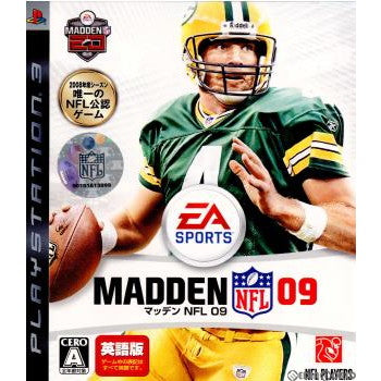 【中古即納】[お得品][表紙説明書なし][PS3]MADDEN(マッデン) NFL 09(英語版) エレクトロニック・アーツ (20080925)